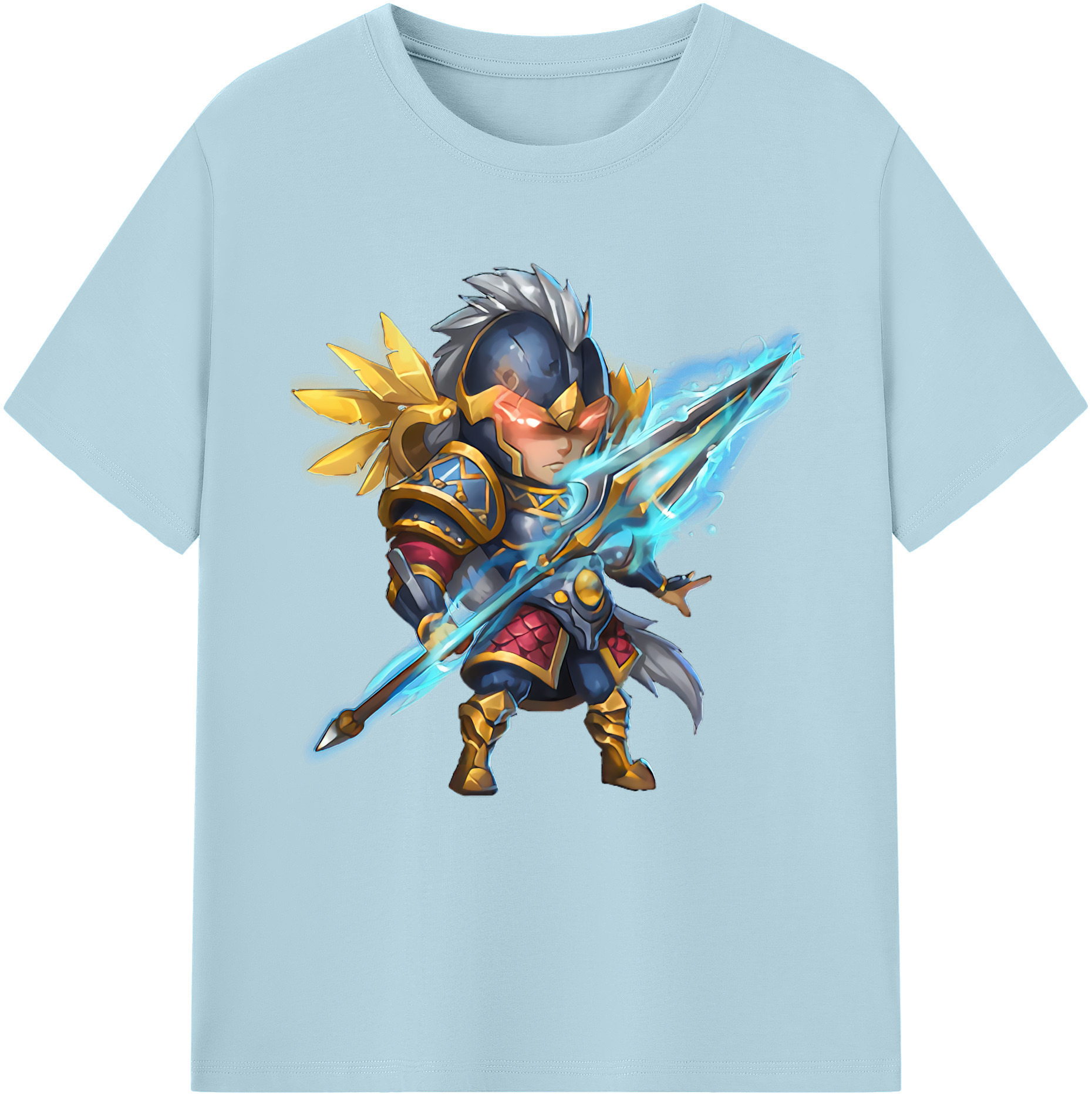 リーグ・オブ・レジェンド League of Legends LOL 綿100％半袖Tシャツ（フロントプリント）